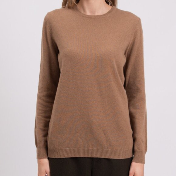 Malo Sweaters - NWT MALO 100% Cashmere Sweater - IT44, US8, M, Taupe Tan, Crewneck